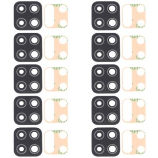 For Samsung Galaxy M12 SM-M127 10pcs Back Camera Lens