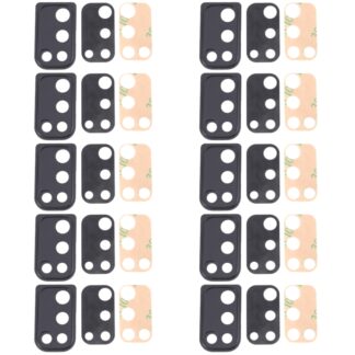 For Samsung Galaxy M21 SM-M215 10pcs Camera Lens Cover, For Samsung Galaxy M21