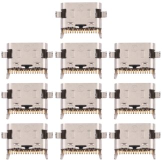 10pcs Charging Port Connector for Samsung Galaxy A22 5G SM-A226B, SM-A226B/DS, SM-A226B/DSN