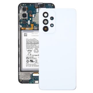 For Samsung Galaxy A33 5G SM-A336B Battery Back Cover with Camera Lens Frame, For Samsung Galaxy A33 5G(Original)