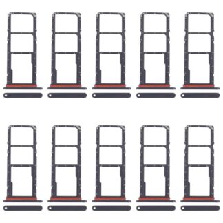 For Samsung Galaxy A07 4G SM-A075F Original 10pcs SIM Card Tray + SIM Card Tray + Micro SD Card Tray, For Samsung Galaxy A07 4G
