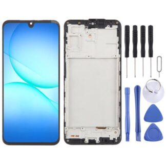 For Galaxy A17 5G SM-A176B Original LCD Screen Digitizer Full Assembly with Frame