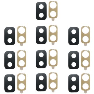 For Galaxy J8, J810F/DS, J810Y/DS, J810G/DS 10pcs Back Camera Lens
