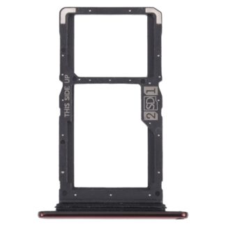 SIM Card Tray + SIM Card Tray / Micro SD Card Tray for Motorola One Hyper XT2027 XT2027-1, For Motorola One Hyper