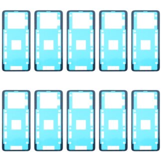 10 PCS Back Housing Cover Adhesive for Xiaomi Redmi Note 9S / Redmi Note 9 Pro(india) / Redmi Note 9 Pro Max