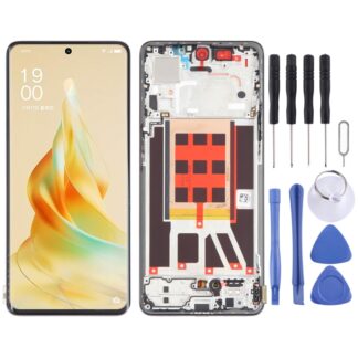 Original LCD Screen For OPPO Reno9 Pro Digitizer Full Assembly with Frame, For OPPO Reno9 Pro