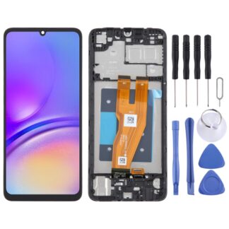 For Samsung Galaxy A05 SM-A055F Original LCD Screen Digitizer Full Assembly with Frame, For Samsung Galaxy A05