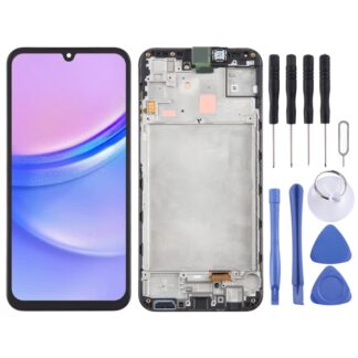 For Samsung Galaxy A15 5G SM-156B Original LCD Screen Digitizer Full Assembly with Frame, For Samsung Galaxy A15 5G