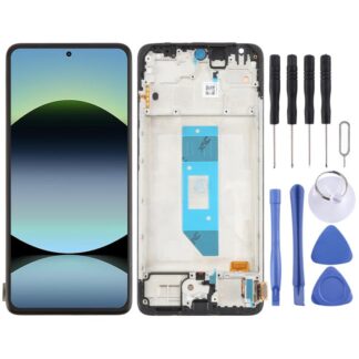 For Xiaomi Redmi Note 14 4G AMOLED Original LCD Screen Digitizer Full Assembly with Frame, For Xiaomi Redmi Note 14 4G(Original)
