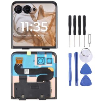 For Motorola Razr 50 Original Secondary LCD Screen with Digitizer Full Assembly